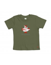  GAUTHIER Le Tee-shirt catholique pour garçon avec un petit templier