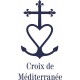 MAGALI Sac shopping catholique avec Croix de Méditerrannée