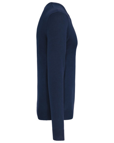 Pull homme John Henry brodé croix de méditerranée marine