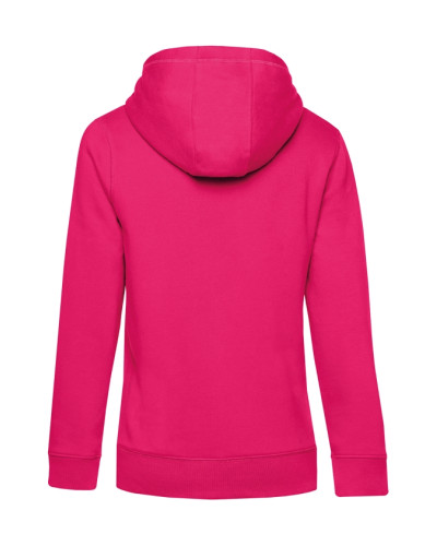Sweat Catherine de Sienne pour femme brodé Jésus Caritas fushia