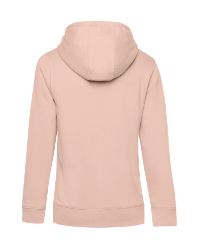 Sweat Catherine de Sienne pour femme brodé Jésus Caritas rose pâle