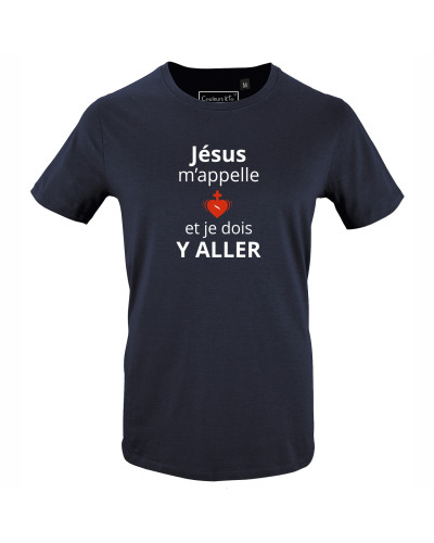 Tee shirt AUBIN  Jésus m'appelle marine
