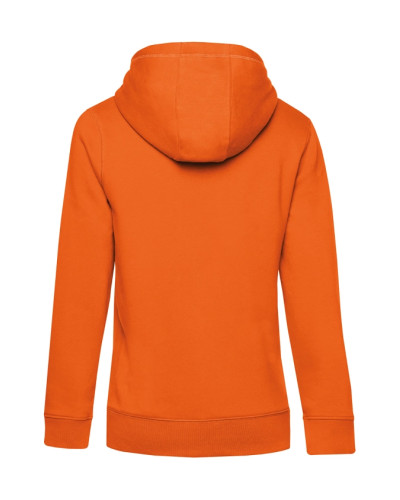 Sweat Jeanne de Chantal femme avec petit sacré coeur orange