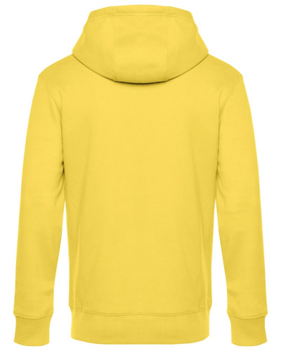 Sweat François de Sale jaune homme avec petit sacré coeur