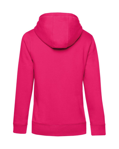 Sweat Isabelle enfant fushia avec une grande couronne mariale