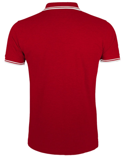 Polo Florent pour homme blason marial rouge devant