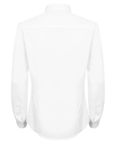 Chemisier JULIETTE manches longues avec Croix de Méditerranée brodée