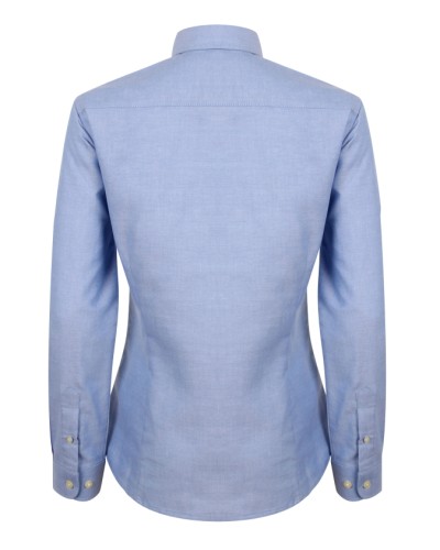 Chemisier JULIETTE manches longues avec Croix de Méditerranée brodée